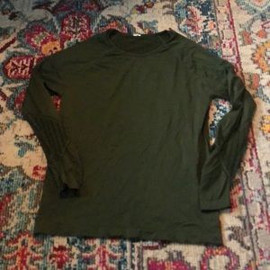 Fabletics hunter green top size large